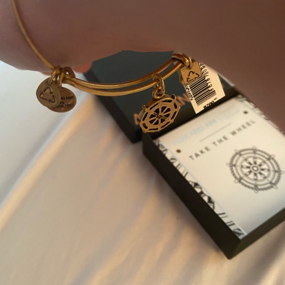 Alex And Ani “Take the Wheel” Bracelet - Picture 2 of 3